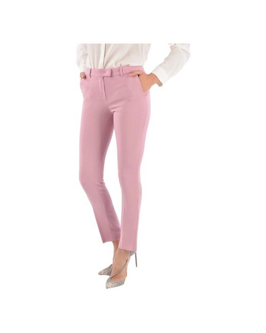 Max Mara Pink Straight Trousers