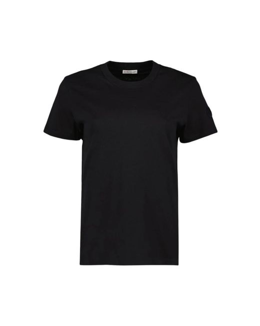 T-shirt con logo di Moncler in Black