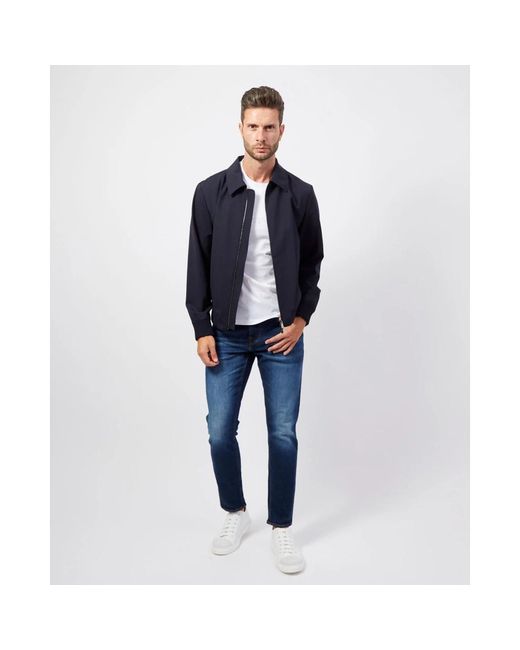 Light Jackets Boss de hombre de color Blue