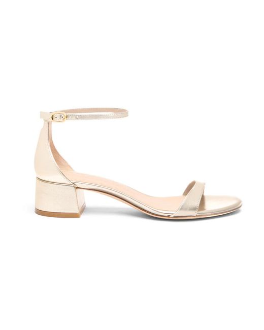 Stuart Weitzman High Heel Sandals in het White