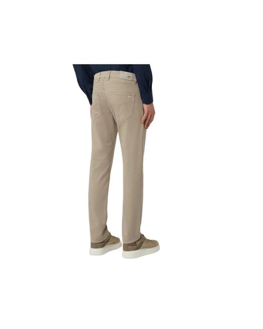 Harmont & Blaine Broeken ,Broek 5 Zakken Stretch in het Blue voor heren