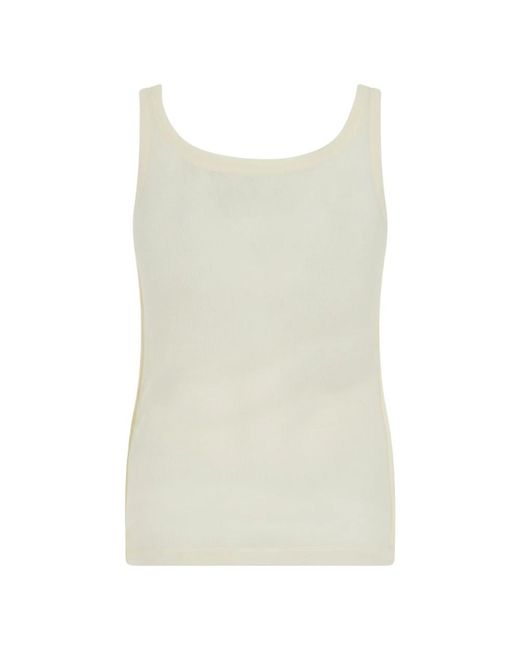 Versace Green Sleeveless Tops