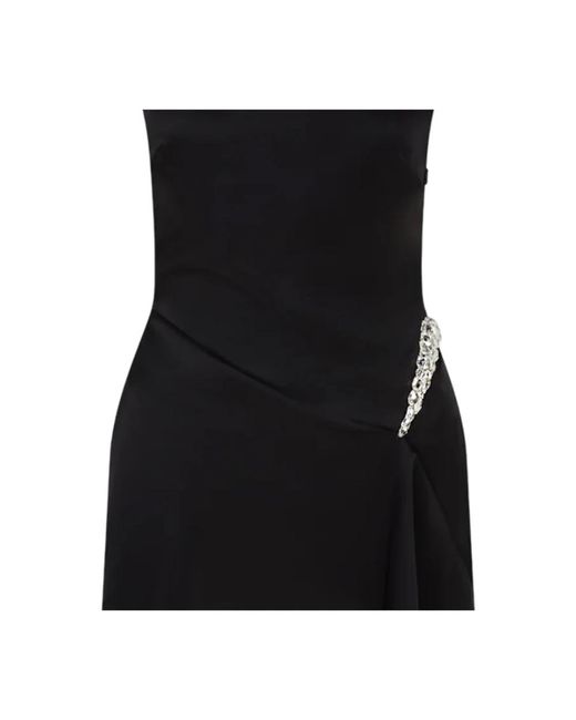 David Koma Black Short Dresses