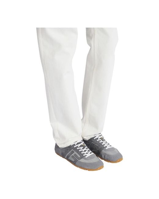 Balmain Gray Sneakers for men
