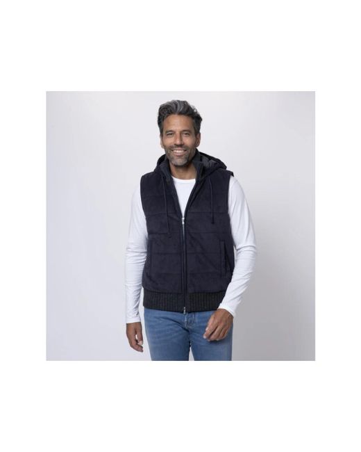 Gran Sasso Vests in het Blue voor heren