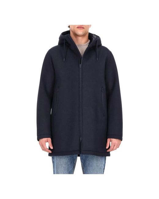 Herno Jassen ,Blauw ,3-Layer Scuba Parka in het Blue voor heren