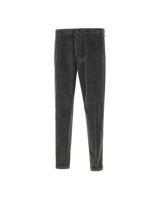 Re-hash Gray Slim-Fit Trousers for men