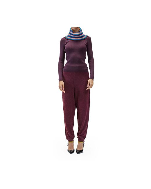 Sunnei Purple Long Sleeve Tops