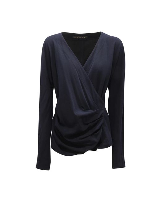 Malloni Tops ,Blauw ,Katoen M20I5030 Jacket in het Blue