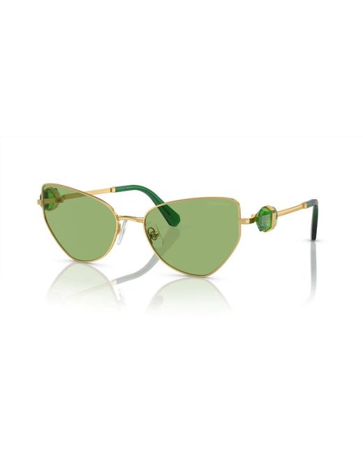 Sunglasses Swarovski de color Green