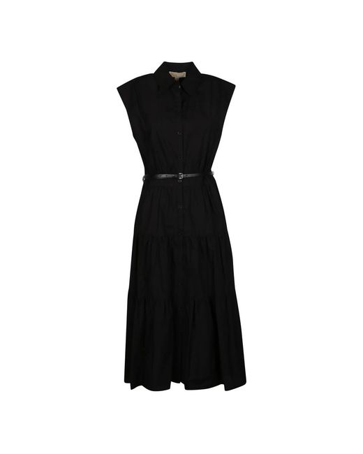 Michael Kors Black Shirt Dresses