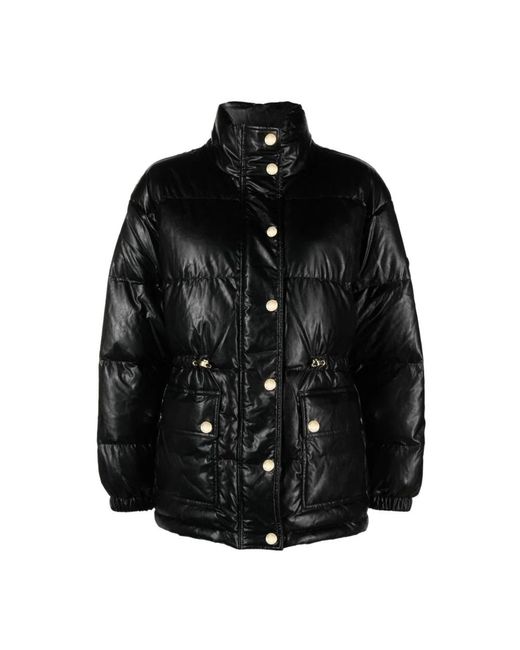Down Jackets Michael Kors de color Black