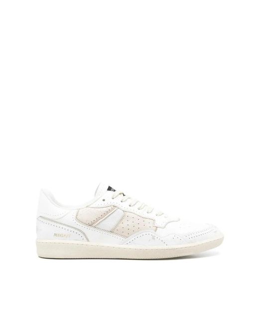 HIDNANDER Mega Leder Sneaker in White für Herren