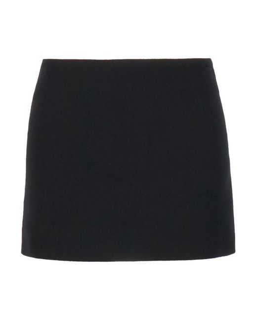 Ann Demeulemeester Black Short Skirts