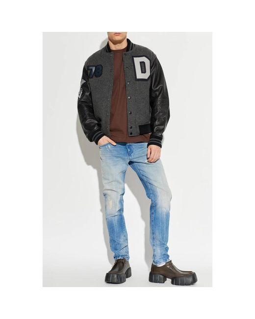 DIESEL L-Arry Bomber Jacket in het Black voor heren