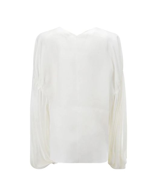 Blouses & shirts > blouses Khaite en coloris White