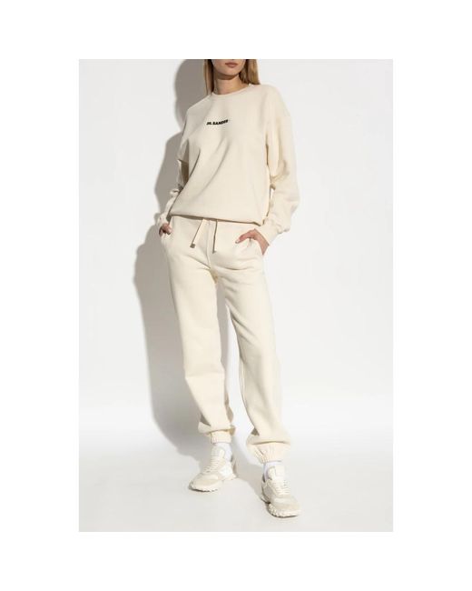 Sweatpants Jil Sander de color Natural