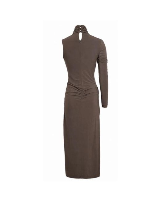 Pinko Brown Midi Dresses