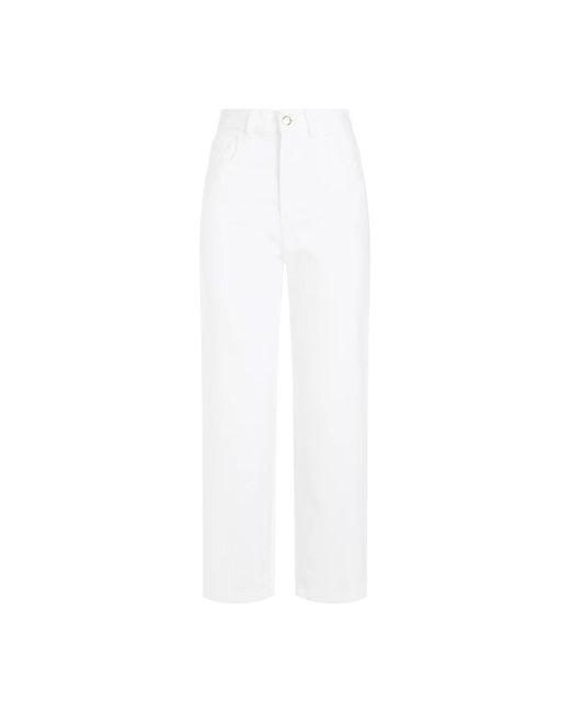 Pantaloni bianchi di Moncler in White