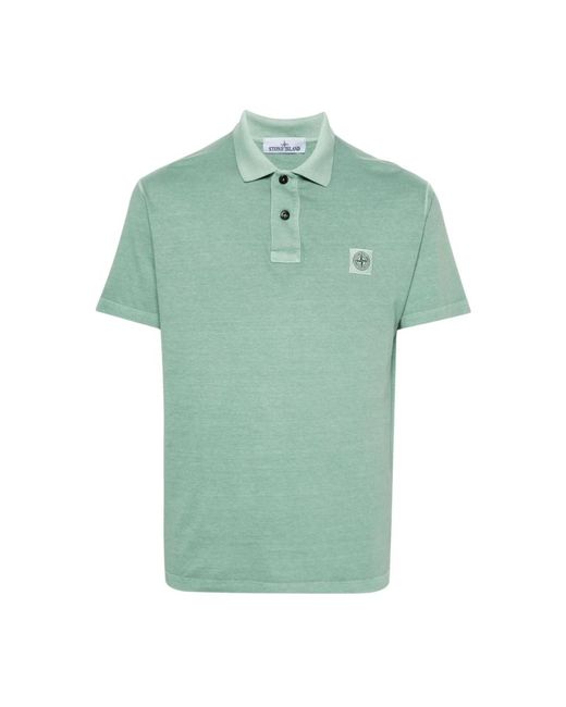 Stone Island Klassisches polo shirt in verschiedenen farben in Green für Herren