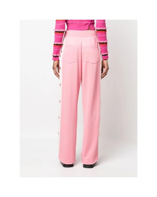 KENZO Pink Wide Trousers