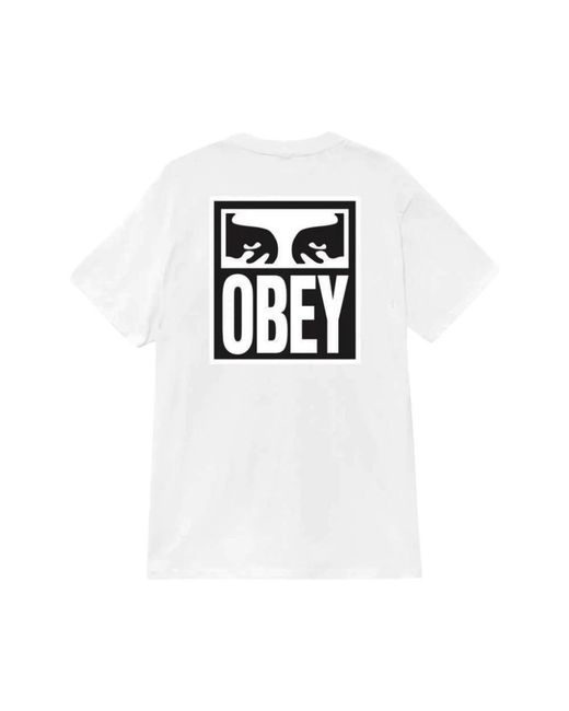 Obey White T-Shirts for men