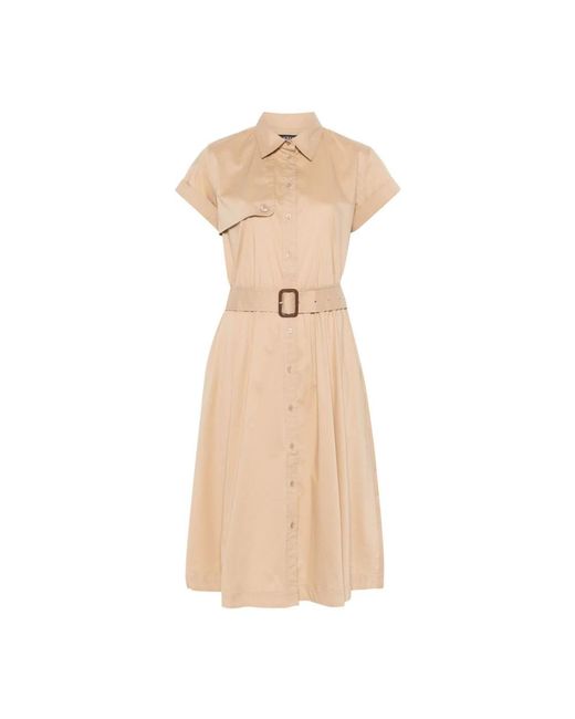 Ralph Lauren Natural Shirt Dresses