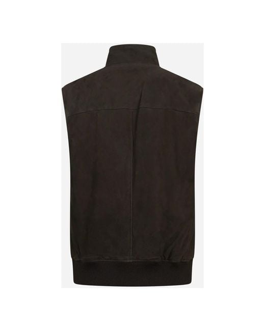 Vests di Stewart in Black da Uomo