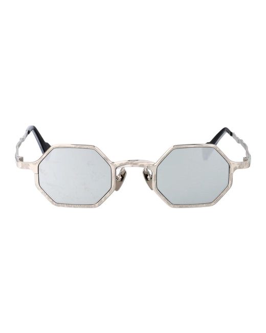 Kuboraum Stylische sonnenbrille maske z19 in Metallic für Herren