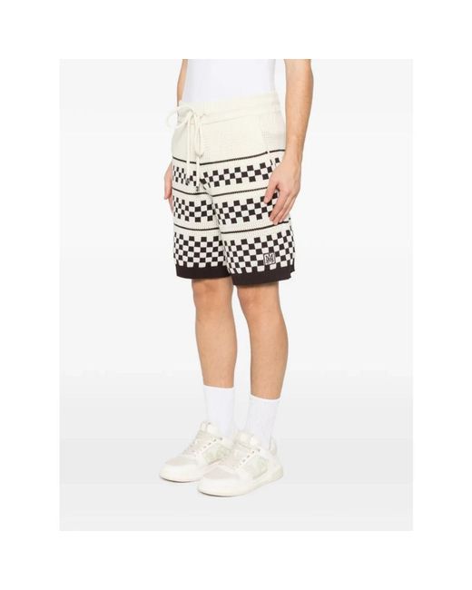 Amiri White Casual Shorts for men