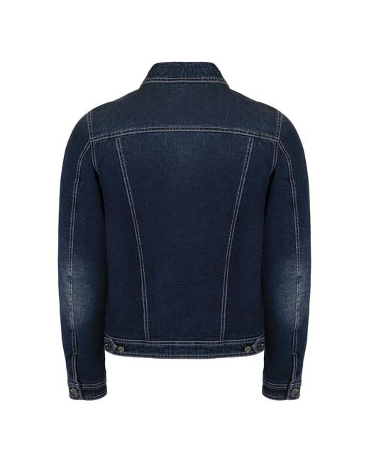 Moorer Blue Denim Jackets for men
