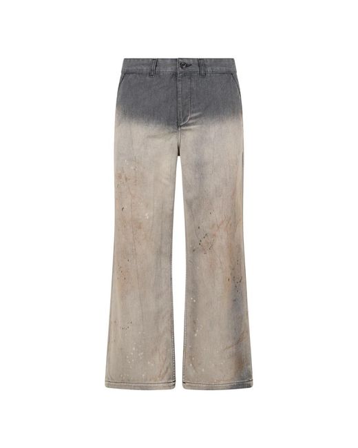 Our Legacy Gray Wide Trousers for men