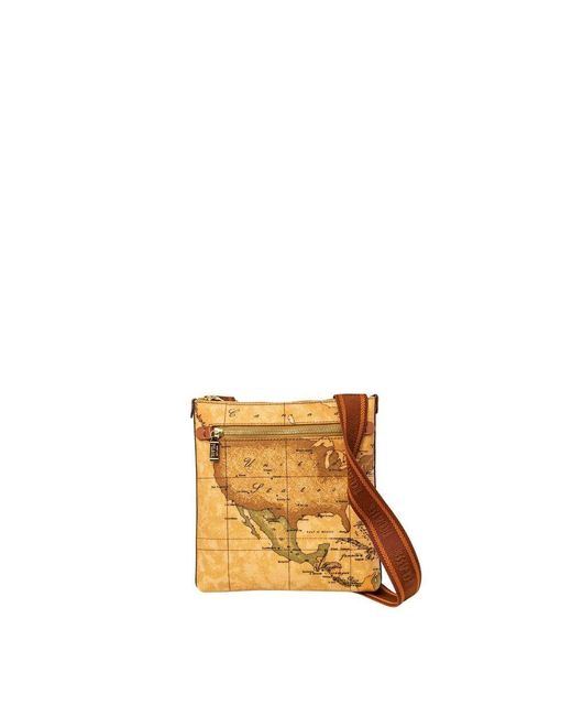 Alviero Martini 1A Classe Leder tasche herbst/winter kollektion in Brown für Herren