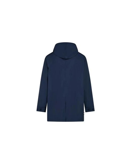 Aquascutum Blue Rain Jackets for men