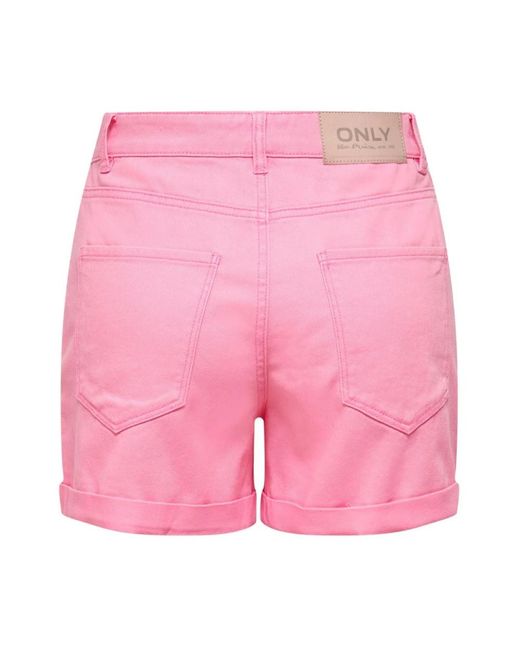 ONLY Denim Shorts - - Dames in het Pink