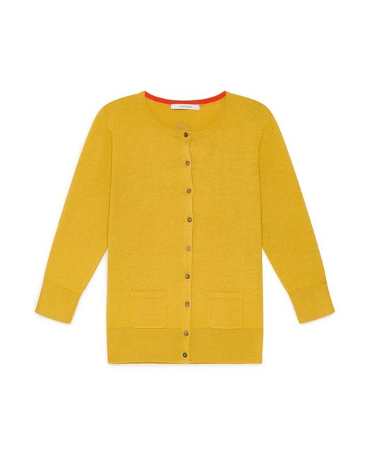 Cardigans Maliparmi de color Yellow