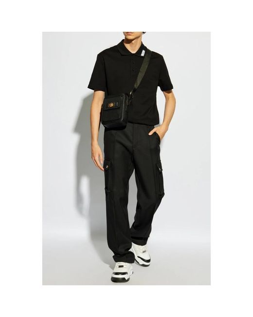 Versace Black Polo Shirts for men
