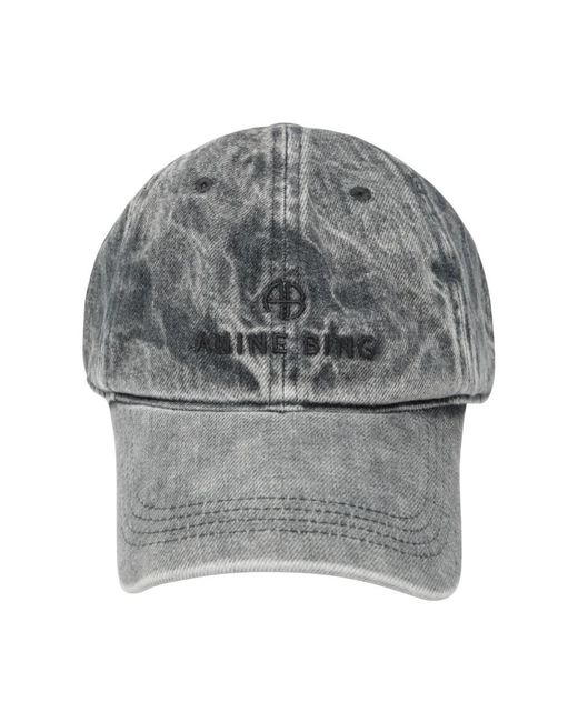 Anine Bing Gray Caps