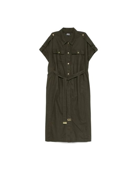 Barbour Green Shirt Dresses