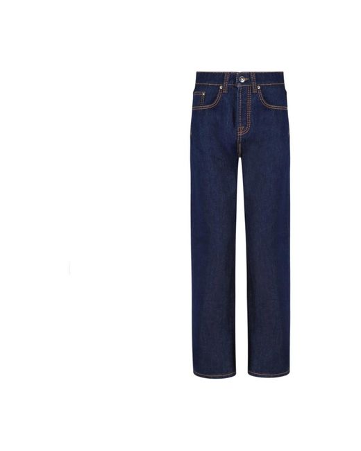 Versace Blue Straight Fit Jeans