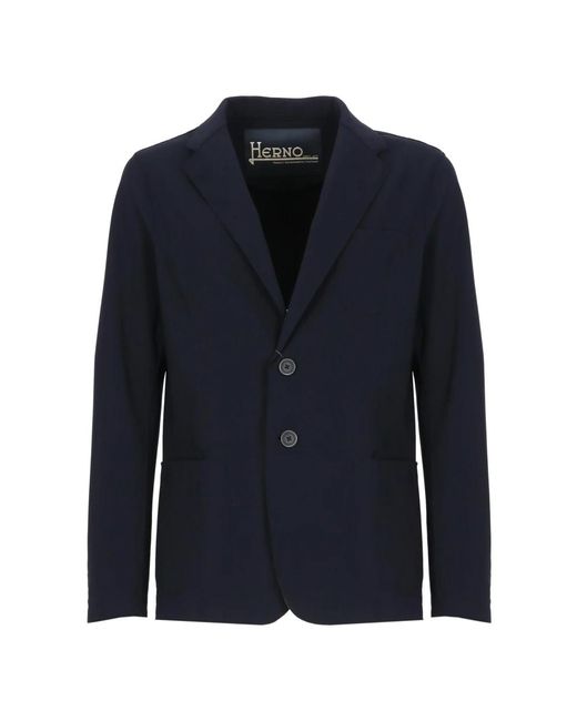 Herno Blue Blazers for men
