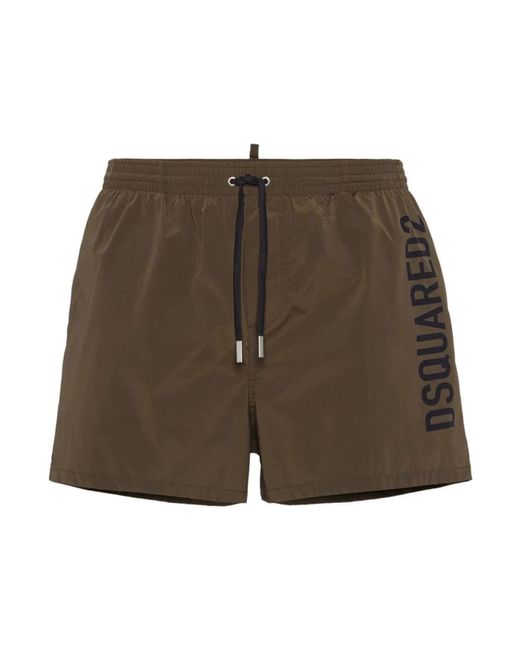 DSquared² Brown Beachwear for men