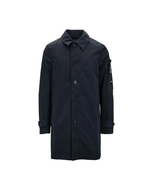 Peuterey Single-Breasted Coats in het Blue voor heren