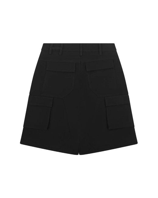 HELIOT EMIL Black Bermudas for men