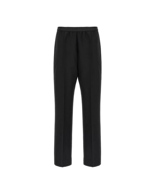 Maison Margiela Black Straight Trousers