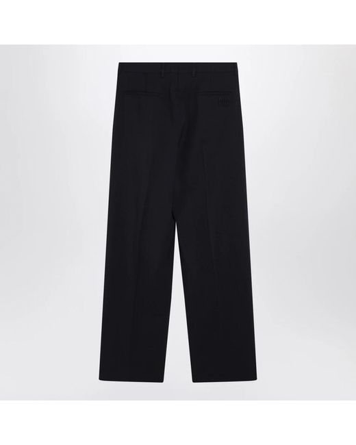 Miu Miu Black Wide Trousers