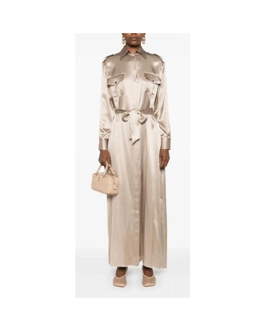 Kiton Natural Maxi Dresses
