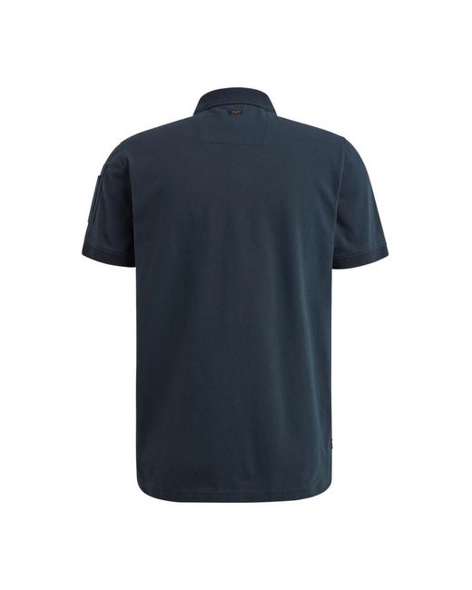 PME LEGEND Klassisches polo pique shirt in Blue für Herren