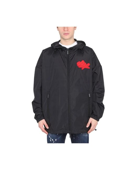 DSquared² Black Light Jackets for men