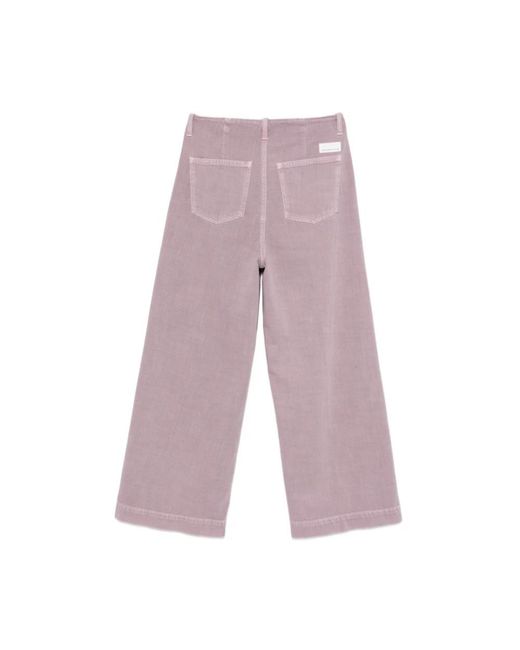 Nine:inthe:morning Purple Wide Trousers